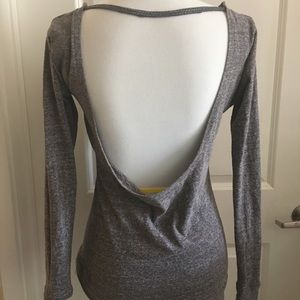AVIA Cut Out Long Sleeve Fitness Top